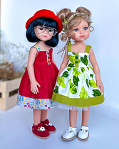 Сарафан комбинированный на куклу Paola Reina 33 см