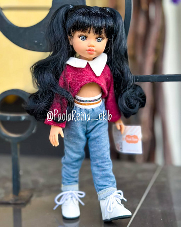 ПРЕДЗАКАЗ НА АВГУСТ!!! Кукла Эльза, черненькая, 34 см, НОВИНКА 2024 (Арт.04683)