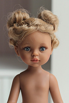 Предзаказ на декабрь !!!Кукла Лусиана с буклями, 34 см, Paola Reina, без одежды  (Арт.14867)