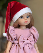 Колпачок  Новогодний на куклу Paola Reina