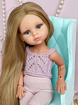 Вязанный топ на куклу Paola Reina 33 см, цвета в ассортименте