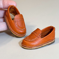 Мокасины для Paola Reina, натуральная кожа, терракот