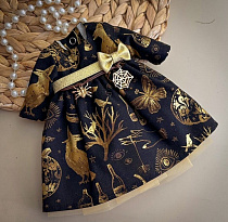 Платье для куклы Paola Reina 33-36 см, американский хлопок, Хэллоуин