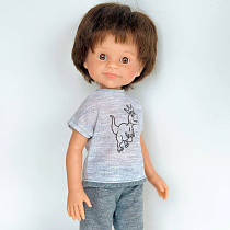 Кукла Дарио, в пижаме, мальчик, 34 см (Арт.13214)