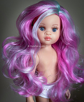 Кукла  виниловая Лили, разноцветные волосы , Paola Reina,  32 см (арт. 14878)