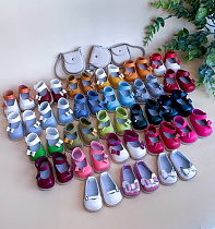 Туфли с пряжечкой, для Paola Reina,  натуральная кожа, цвета в ассортименте