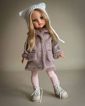 Дубленка для куклы Paola Reina 33 см, пыльная роза